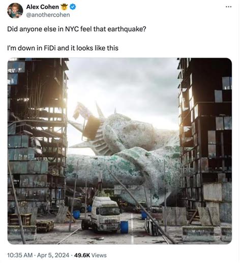 earthquake memes 2024|The 2024 New York Earthquake Memes Are Just *Too* Good.